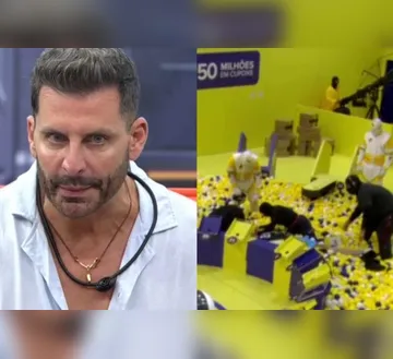 Imagem ilustrativa da imagem IMAGENS FORTES: Henri Castelli tem convulsão na prova do BBB 26