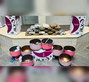 Imagem ilustrativa da imagem Suspeito é preso e drogas são apreendidas em cilindros de gás