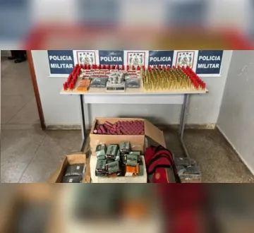 Imagem ilustrativa da imagem PM faz maior apreensão de munições de uso restrito em Oriximiná