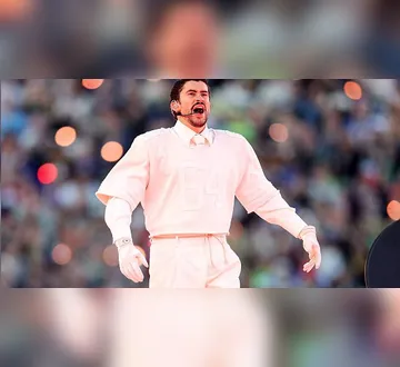 Imagem ilustrativa da imagem Bad Bunny acena ao Brasil no Super Bowl e exata países da América&nbsp;