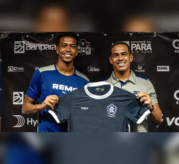 Imagem ilustrativa da imagem Remo apresenta atacante Carlinhos: "Vamos ser felizes juntos"