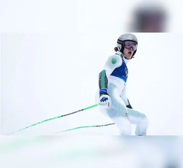 Imagem ilustrativa da imagem Olimpíadas de Inverno: Lucas Pinheiro cai e é eliminado no slalom