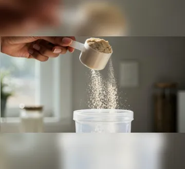 Imagem ilustrativa da imagem Whey protein causa espinhas? Entenda a relação entre suplemento e acne