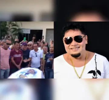 Imagem ilustrativa da imagem Amigos e familiares de Ray Douglas cantam em despedida do cantor