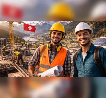 Imagem ilustrativa da imagem Suíça amplia contratações de brasileiros em 2026 após alta na construção civil
