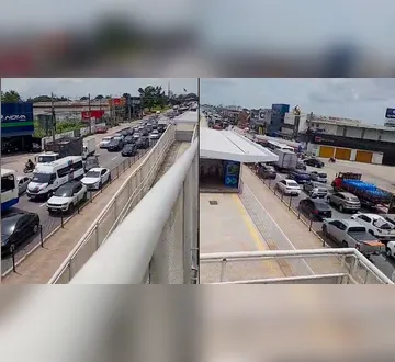 Imagem ilustrativa da imagem Trânsito intenso trava saída de Belém na antevéspera do Ano Novo