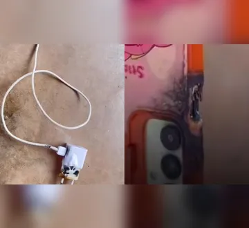 Imagem ilustrativa da imagem Adolescente morre após descarga elétrica ao usar celular carregando no Pará