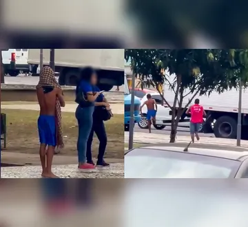 Imagem ilustrativa da imagem VÍDEO: Ladrões roubam celular e bolsa de mulher no comércio de Belém