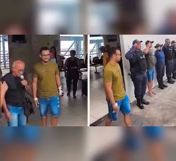 Imagem ilustrativa da imagem VÍDEO: Guarda municipal sobrevivente de ataque em Portel é homenageado
