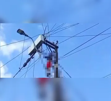 Imagem ilustrativa da imagem Homem morre após sofrer descarga elétrica em poste em Ananindeua