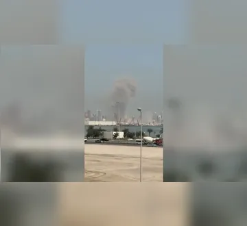 Imagem ilustrativa da imagem Irã revida ataques e atinge bases dos EUA no Oriente Médio