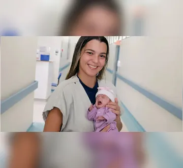 Imagem ilustrativa da imagem Bebê que nasceu com 500 gramas recebe alta após quase 4 meses na Santa Casa