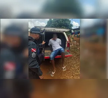 Imagem ilustrativa da imagem Jovem é preso no sul do PA suspeito de agredir o próprio pai