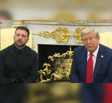 Imagem ilustrativa da imagem Zelensky e Trump se encontram para discutir fim da guerra na Ucrânia