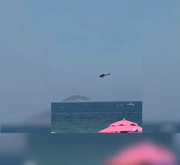 Imagem ilustrativa da imagem Monomotor cai em Copacabana; um corpo é encontrado