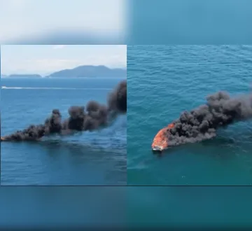 Imagem ilustrativa da imagem Explosão em lancha deixa cinco feridos em Angra dos Reis