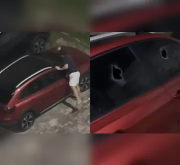 Imagem ilustrativa da imagem Confusão termina com carro danificado em condomínio de Ananindeua