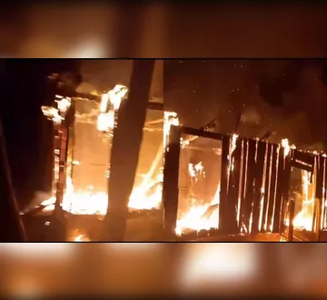 Imagem ilustrativa da imagem Homem agride companheira e ateia fogo em casa no Pará