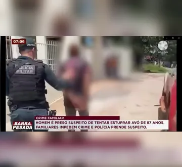 Imagem ilustrativa da imagem VÍDEO: Neto tenta abusar da avó de 87 anos e é preso no Pará