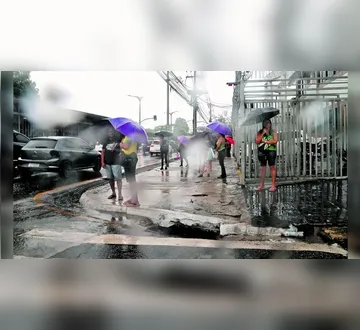 Imagem ilustrativa da imagem INMET prevê chuva em Belém e extremos climáticos no Brasil