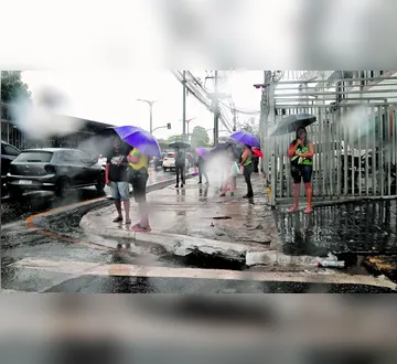 Imagem ilustrativa da imagem Chuva e maré alta: confira a previsão do tempo para Belém