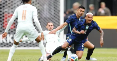 A Seleção Brasileira perdeu seu último amistoso para a França