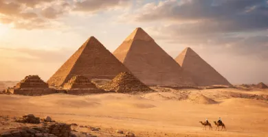 Imagem ilustrativa da imagem Existe uma cidade secreta sob as pirâmides do Egito? Saiba mais!