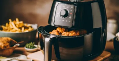Imagem ilustrativa da imagem Quatro jeitos para limpar a air fryer e remover gordura acumulada