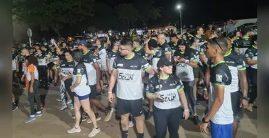 Imagem ilustrativa da imagem Conceição do Araguaia sedia 6ª Tático Run em tributo a PMs