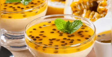 Imagem ilustrativa da imagem Mousse de maracujá: aprenda a fazer com apenas 3 ingredientes