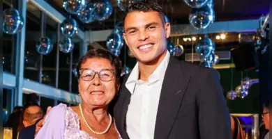 Imagem ilustrativa da imagem Thiago Silva perde dois familiares em uma semana