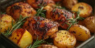 Imagem ilustrativa da imagem Receita de sobrecoxas de frango crocantes e fácil na air fryer