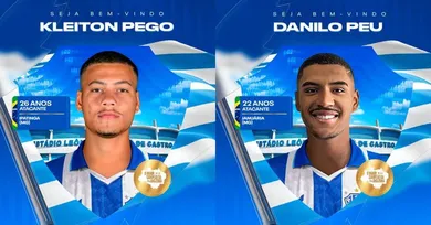 Imagem ilustrativa da notícia: Paysandu reforça ataque para 2026 com Kleiton Pego e Danilo Peu