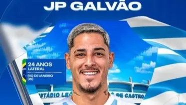 Imagem ilustrativa da notícia: JP Galvão é anunciado pelo Paysandu: "Feliz com novo desafio"