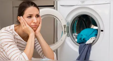 Mito. Usar sabão em excesso não deixa a roupa mais limpa e pode até causar o efeito contrário.