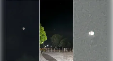 Registros em imagens mostram as luzes misteriosas que vêm assustando moradores da zona rural de Barras e despertando a atenção de ufólogos brasileiros.