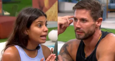 Imagem ilustrativa da imagem Gabriela joga pulseira do VIP no chão e xinga Jonas após discussão