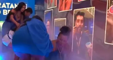 Imagem ilustrativa da imagem BBB26: Solange Couto leva tombo e precisa de atendimento médico