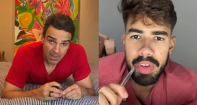 Imagem ilustrativa da imagem Tadeu Schmidt usa dicas de influenciador paraense no BBB 26