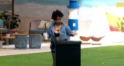 Imagem ilustrativa da imagem Reviravolta: Milena aperta botão no BBB 26. Veja!