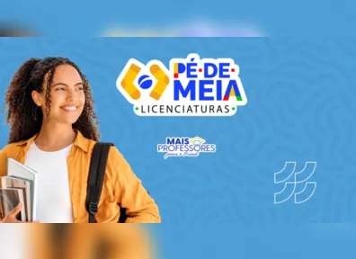 Estudantes de licenciatura podem receber incentivo mensal de R$ 1.050 pelo programa Pé-de-Meia, que combina apoio financeiro imediato e poupança vinculada ao ingresso na educação pública.
