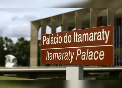 Fachada do Palácio do Itamaraty, sede do Ministério das Relações Exteriores