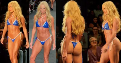 Deborah Secco desfila com look ousado e chama atenção pela forma física e estilo no Rio Fashion Week