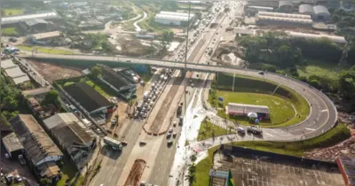 Fluxo intenso de veículos na BR-316 marca o retorno do feriado prolongado em direção à Região Metropolitana de Belém