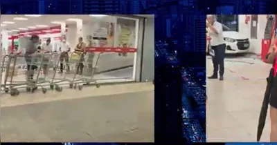 A ocorrência teve início quando dois homens e uma mulher solicitaram uma corrida por aplicativo