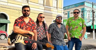 A banda tem repertório autoral que mistura Lambada, Guitarrada, Brega e influências da música caribenha