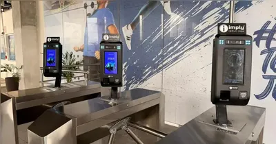 A biometria facial em caráter de jogo-teste, durante a partida entre Clube do Remo e Internacional