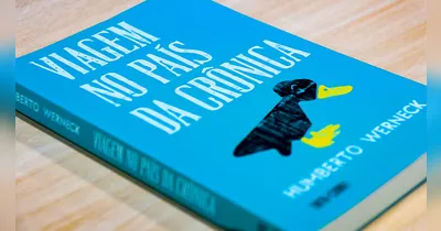 lustrada pela artista portuguesa Vera Tavares, a capa de Viagem no país da crônica brinca visualmente com a ideia do gênero como o “patinho feio” da literatura, conceito desafiado e celebrado por Humberto Werneck na obra.