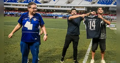 Clube do Remo anuncia reforços, incluindo o volante argentino Leonel Picco (camisa 14), em busca de fortalecer o time para a Série A do Campeonato Brasileiro.