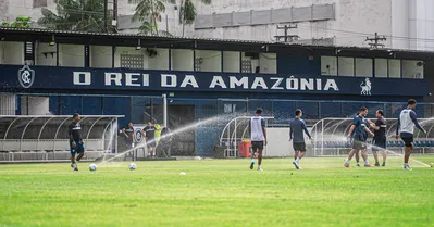 Clube do Remo treina para a estreia na Série A.
